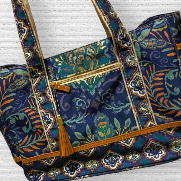 Dena Designs Tote 3 piece Travel Set, Accessories Kit, Matching Bags multi sized
